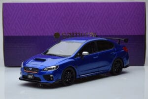 Subaru Impreza WRX STI Nurburgring Challenge Package Blå Kyosho 1:18 KSR18021BL Resin — billede 5 af 5