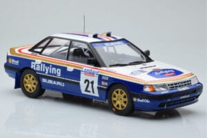 Subaru Legacy RS #21 C. McRae / D. Ringer RAC Rally 1991 IXO 1:18 18RMC080B Metal — billede 4 af 6