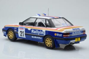 Subaru Legacy RS #21 C. McRae / D. Ringer RAC Rally 1991 IXO 1:18 18RMC080B Metal — billede 5 af 6