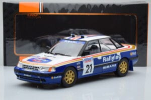 Subaru Legacy RS #21 C. McRae / D. Ringer RAC Rally 1991 IXO 1:18 18RMC080B Metal — billede 6 af 6