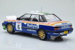 Subaru Legacy RS Night Version #6 M. Alen / I. Kivimaki RAC Rally 1991 IXO 1:18 18RMC080A Metal — billede 5 af 6