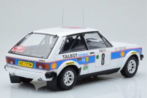 Talbot Sunbeam Lotus Night Version #8 H. Toivonen / P. White Rally Monte Carlo 1981 IXO 1:18 18RMC095B Metal — billede 2 af 6