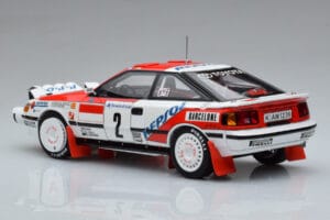 Toyota Celica GT-Four ST165 #2 C. Sainz / L. Moya Winner Rally Monte Carlo 1991 Kyosho 1:18 08961B Metal — billede 6 af 12
