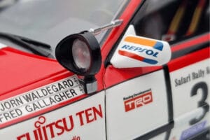 Toyota Celica GT-Four ST165 #3 B. Waldegard / F. Gallagher Winner Safari Rally 1990 Kyosho 1:18 08961A Metal — billede 11 af 12