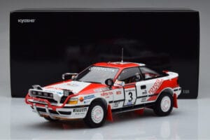 Toyota Celica GT-Four ST165 #3 B. Waldegard / F. Gallagher Winner Safari Rally 1990 Kyosho 1:18 08961A Metal — billede 12 af 12