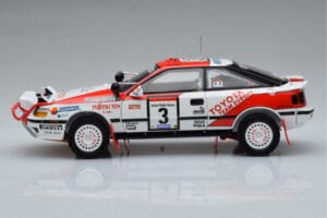 Toyota Celica GT-Four ST165 #3 B. Waldegard / F. Gallagher Winner Safari Rally 1990 Kyosho 1:18 08961A Metal — billede 4 af 12