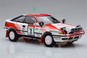 Toyota Celica GT-Four ST165 #3 B. Waldegard / F. Gallagher Winner Safari Rally 1990 Kyosho 1:18 08961A Metal — billede 5 af 12