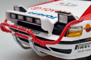 Toyota Celica GT-Four ST165 #3 B. Waldegard / F. Gallagher Winner Safari Rally 1990 Kyosho 1:18 08961A Metal — billede 10 af 12
