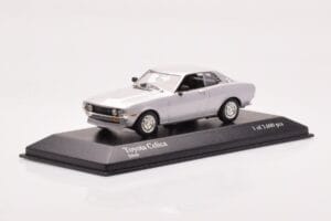 Toyota Celica A20 Sølv Minichamps 1:43 400166420 Metal — billede 2 af 4