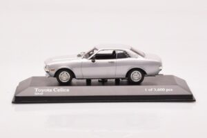 Toyota Celica A20 Sølv Minichamps 1:43