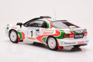 Toyota Celica Turbo 4WD ST185 #1 J. Kankkunen / J. Piironen Safari Rally 1993 IXO 1:18 18RMC150A Metal — billede 5 af 6