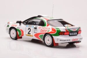 Toyota Celica Turbo 4WD ST185 #2 M. Alén / I. Kivimäki Safari Rally 1993 IXO 1:18 18RMC150B Metal — billede 5 af 6