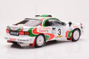 Toyota Celica Turbo 4WD ST185 #3 I. Duncan / R. Virtanen Safari Rally 1994 IXO 1:18 18RMC150C Metal — billede 2 af 6