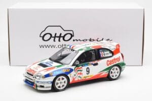 Toyota Corolla WRC #9 D. Auriol / D. Giraudet Rally Catalunya 1998 Otto 1:18 OT1102 Resin — billede 6 af 6