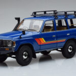 Toyota Land Cruiser 60 Blå Med Ekstraudstyr Kyosho 1:18