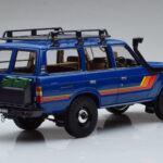 Toyota Land Cruiser 60 Blå Med Ekstraudstyr Kyosho 1:18 - image 3 of 11