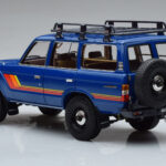 Toyota Land Cruiser 60 Blå Med Ekstraudstyr Kyosho 1:18 - image 6 of 11