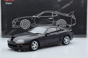 Toyota Supra A80 Sort LCD 1:18 LCD18020-BL Metal — billede 7 af 7
