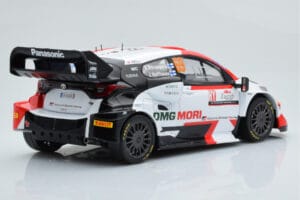 Toyota GR Yaris Rally1 #69 K. Rovanpera / J. Halttunen Rally Croatia 2022 IXO 1:18 18RMC151A Metal — billede 2 af 6