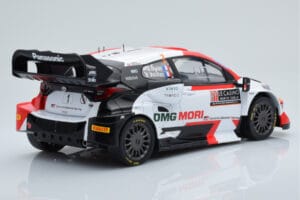 Toyota GR Yaris Rally1 #1 S. Ogier / B. Veillas Rally Monte Carlo 2022 IXO 1:18 18RMC151B Metal — billede 2 af 6