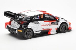 Toyota GR Yaris Rally1 #17 S. Ogier / B. Veillas Rally Monte Carlo 2023 IXO 1:18 18RMC152A Metal — billede 2 af 6