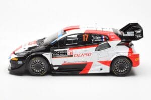 Toyota GR Yaris Rally1 #17 S. Ogier / B. Veillas Rally Monte Carlo 2023 IXO 1:18 18RMC152A Metal — billede 3 af 6