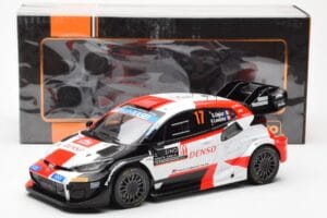Toyota GR Yaris Rally1 #17 S. Ogier / B. Veillas Rally Monte Carlo 2023 IXO 1:18 18RMC152A Metal — billede 6 af 6