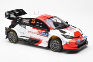 Toyota GR Yaris Rally1 #33 E. Evans / S. Martin Rally Finland 2023 IXO 1:18 18RMC174A Metal — billede 4 af 6