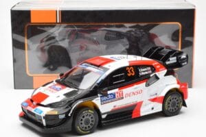 Toyota GR Yaris Rally1 #33 E. Evans / S. Martin Rally Finland 2023 IXO 1:18 18RMC174A Metal — billede 6 af 6