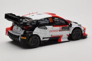 Toyota GR Yaris Rally1 #69 K. Rovanpera / J. Halttunen Rally Monte Carlo World Champion 2023 IXO 1:18 18RMC152B Metal — billede 2 af 6