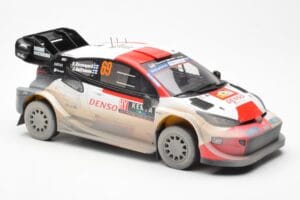 Toyota GR Yaris Rally1 #69 K. Rovanpera / J. Halttunen Safari Rally Kenya 2023 Dirty Version IXO 1:18 18RMC173B Metal — billede 4 af 6
