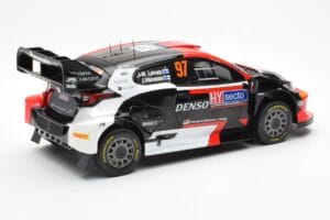 Toyota GR Yaris Rally1 #97 J-M. Latvala / J. Hanninen Rally Finland 2023 IXO 1:18 18RMC174B Metal — billede 2 af 6