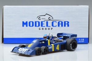 Tyrrell P34 Elf #4 P. Depailler Sweden GP 1976 MCG 1:18 MCG18615F Metal — billede 6 af 6