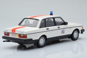 Volvo 240 GL Politi Belgien Minichamps 1:18 155171492 Metal — billede 2 af 6