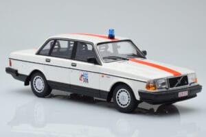 Volvo 240 GL Politi Belgien Minichamps 1:18 155171492 Metal — billede 4 af 6