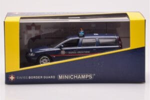 Volvo V70 Garde Frontiere Suisse Minichamps 1:43 430171899 Metal — billede 4 af 4