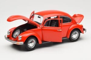 Volkswagen Beetle 1200 Rød Minichamps 1:18 150057100 Metal — billede 2 af 8