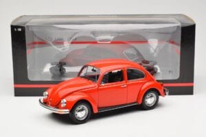 Volkswagen Beetle 1200 Rød Minichamps 1:18 150057100 Metal — billede 8 af 8