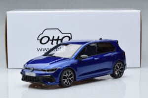 Volkswagen Golf Mk8 R Blå Otto 1:18 OT413 Resin — billede 6 af 6