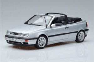 Volkswagen Golf Mk3 Cabriolet Sølv Norev 1:18 188468 Metal