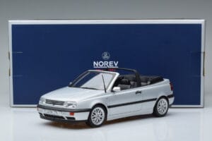 Volkswagen Golf Mk3 Cabriolet Sølv Norev 1:18 188468 Metal — billede 6 af 6