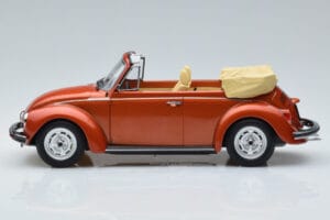 Volkswagen Beetle 1303 Cabriolet Orange Norev 1:18 188526 Metal — billede 3 af 6