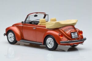 Volkswagen Beetle 1303 Cabriolet Orange Norev 1:18 188526 Metal — billede 5 af 6