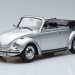 Volkswagen Beetle 1303 Cabriolet Sølv Norev 1:18