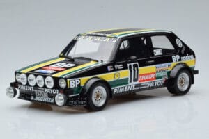 Volkswagen LT35 + Golf 1 GTI Group 2 Black Otto 1:18 OT353 Resin — billede 5 af 6