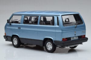Volkswagen T3 Multivan Blå Norev 1:18 188544 Metal — billede 5 af 6