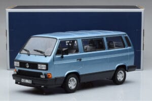 Volkswagen T3 Multivan Blå Norev 1:18 188544 Metal — billede 6 af 6