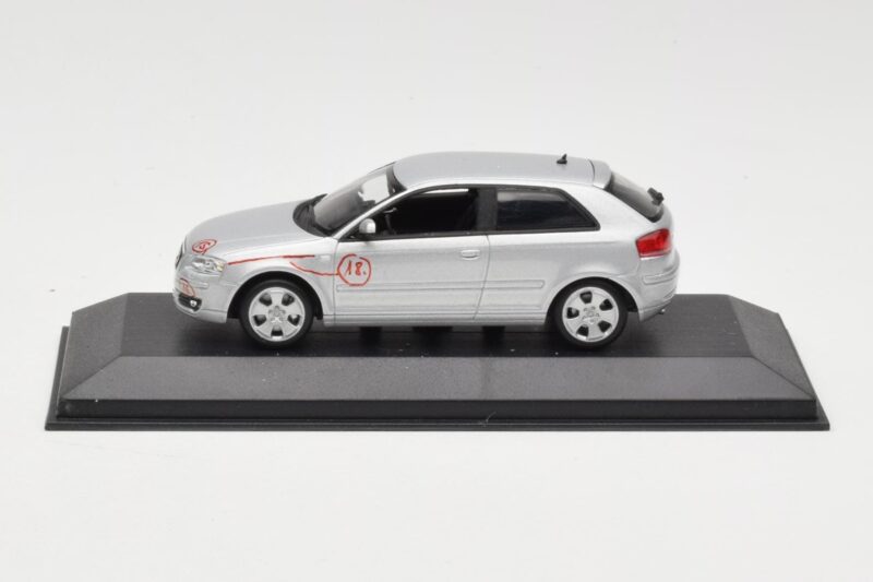 Audi A3 8P Sølv Prototype Minichamps 1:43 5010503013 Metal