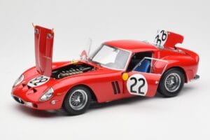 Ferrari 250 GTO #22 24 Hours of Le Mans 1962 Kyosho 1:18 08432B Metal — billede 2 af 8