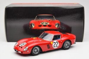 Ferrari 250 GTO #22 24 Hours of Le Mans 1962 Kyosho 1:18 08432B Metal — billede 8 af 8